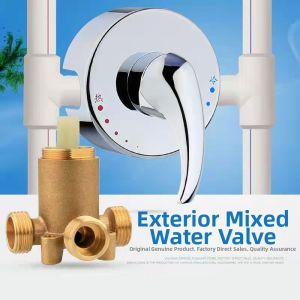 Wall Mounted Mixing Valve Set for Water Heater