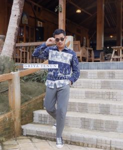 SYAFANA DRESS TENUN - KEMEJA TENUN- BAJU ETHNIC