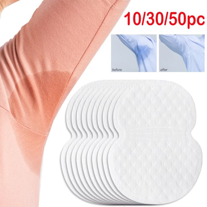 50pcs Underarm Pads Dress Clothing Perspiration Deodorant Pads Armpit ...