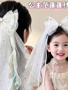 Kẹp Tóc Nơ và Voan