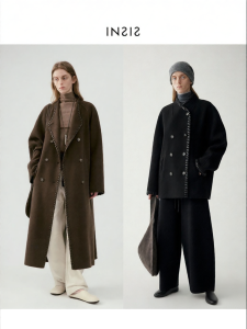 INSIS FEMME | Nordic Style Wool Cashmere Coat