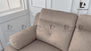 DL Home Concept L Shape Recliner Sofa (Pet Friendly) (Easy Clean) (Anti Scratch)