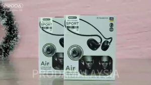 REMAX AIR CONDUCTION TECHNOLOGY NON-IN-EAR AND PRESSURE-FREE TO PROTACT YOU EARS SUPORT MUSIC & CALL