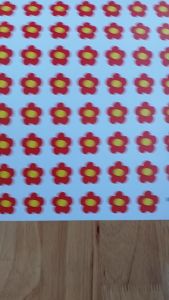 Sticker khen thưởng hoa tròn - 10k/ tờ A4 - 139 Stick