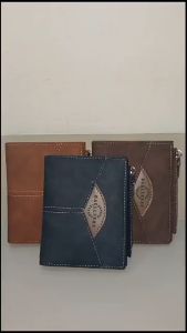 BAELLERRY DR071 DOMPET UANG LIPAT TEBAL PRIA MINIMALIS ADA TEMPAT KOIN