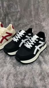 Nextfashion Sepatu olahraga sneakers wanita kekinian bahan kulit PU Premium 328