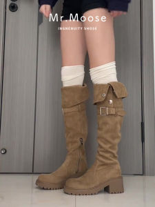 Trendy Long Boots Women over Knee High Summer New Style Slim High Riding Boots Female Fashionable Knight Boots Female