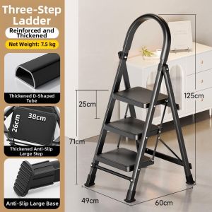 XIANXUNXUE| Portable Folding Multi-function Household Step Ladder