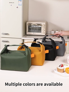 Insulated Lunch Bag Heat Insulated Bento Bag Portable Thermal Box Durable Waterproof Lunch Bag Lunch Box 隔热保温午餐袋