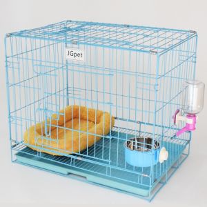 Portable Nano Dog Cage Foldable Universal for Small Medium Large Dogs Teddy Pet Toilet Iron Art Home Use Easy Installation