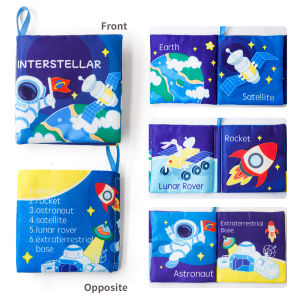 Baby Toys Cloth Book Childrens TactileSensory Education Early LiteracyIntelligence Development Plush Toys Boysand Girls