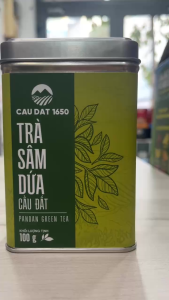 Date 03/28 Trà Sâm Dứa Cầu Đất Hộp Thiếc 100g