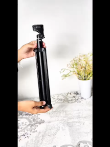 TRIPOD ALUMUNIUM TINGGI 1.1 METER BISA LIPAT MUDAH DIBAWA TRIPOT TINGGI 1.1M - FR GALLERY