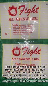 Label Fight No. 99 & Kertas Stiker Nama Undangan: Panduan Lengkap