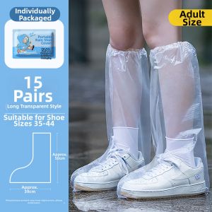 TUROU | Waterproof Non-slip Thickened Wear-resistant Rain Shoe Covers