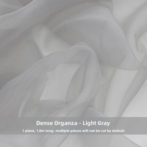 QINGPIN | Dense Plain Non-Glare Bridal Fabric
