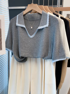 JIANDIYA | Polo Collar Summer Loose Casual Knitwear