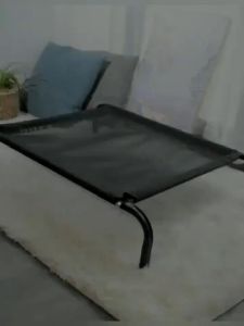 PETCARE Elevated Dog Bed for Large Dogs Waterproof Cooling Elevated Mesh Fabric Elevated Pet Camp Bed Dog Camping Beach Hammock Pet Cot Puppy Indoor Outdoor Mat Pet Accessories Pet Bed Dog Bed Large Cat Sleeping Bed Elevated Dog Bed Dog Sleeping Bed