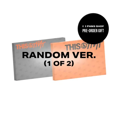 [ +JYP GIFT ] STRAY KIDS - Mini Album [ THIS & THAT ] Photobook