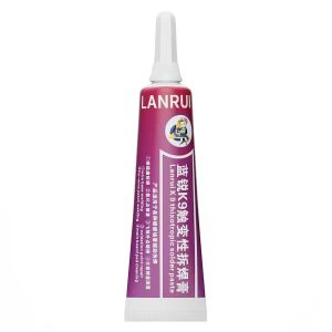 Lanrui K9 15ml Thixotropic De Sulfurization Paste for Fingerprint Flight Line/battery Holder/tail Plug Repair Welding Paste Tool