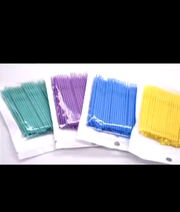 PVN51211 Bông tăm phun xăm nối mi gói 100 cây