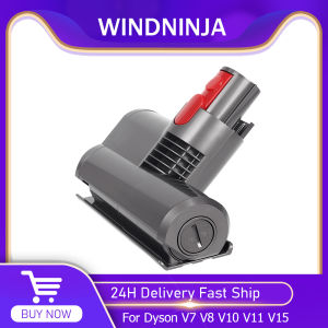 Mini Motorized Tool Brush Head For Dyson Vacuum Cleaner V7 V8 V10 V11 V15 Stick Mite Removal Suction Head For Mattress Tool