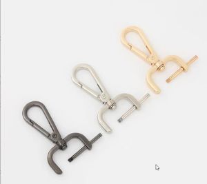 1pc DIY Metal Detachable Snap Hook Trigger Clips Buckles for for Leather Craft Bag Strap Buckles Handle Shoulder Webbing