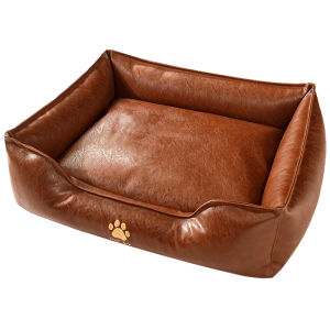LORiCA | Urine-Proof All-Seasons Washable Leather Pet Bed