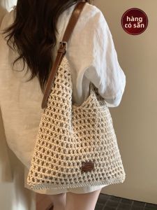 Chio’2nd | Túi Đeo Vai Dung Lượng Lớn Mẹ Đan Tay Tinh Tế