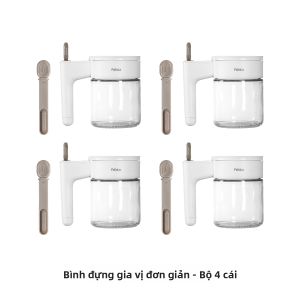FaSoLa | Lọ Gia Vị Chống Ẩm Kín