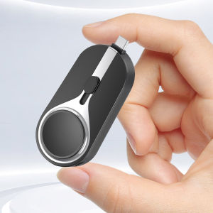 2 IN 1 2000mAh Keychain Portable Power Bank Wireless Charger Wireless Powerbank For iWatch Series 8/7/6/5/4/3/2/SE/Ultra USB C Travel Cordless Portable Charger Mini Spare Battery For Apple Watch iPhone Samsung XIAOMI