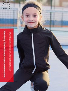 nikoscout | Girls Winter Outdoor Coat Warmth Movement Garment High Elastic Inner Lining Light Weight Three Protection
