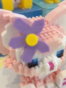 (COD) Block Toys Mainan Balok Susun Disney LinaBell Mainan Anak Mainan Edukasi DIY 3DPuzzle Nano Block
