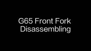 Front Fork For Ninebot Max G2 Electric Scooter 2025 Version Shock Absorber With Brake Cable Pads Parts