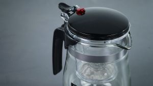 One Two Cups Teko Kaca Teh Kopi Pitcher dengan Saringan 500ml - TP-757