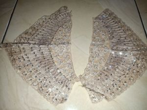 Bordir dada payet full mewah