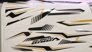 Decal Sticker Custom Full Body Vario 150 ESP DESIGN WARNA PUTIH