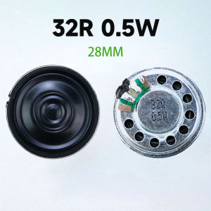 2PCS 0.5W 32R Speaker 32 Ohm Loud Speaker Diameter 23mm 28mm 36mm 40mm 50mm 57mm Loudspeaker