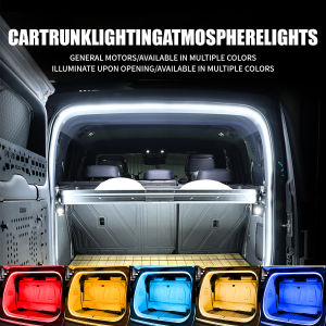 5M Rear Trunk LED Light Bar Strips Trunk Interior Decorative Lamp Strip For Automatic universal Luggage Atmosphere Light 12V