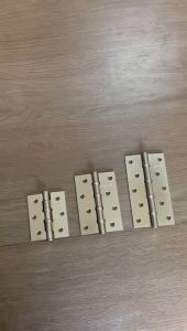 Engsel Pintu Rumah Jendela Stainless Ukuran 3 4 5 Inch Engsel Pintu Kupu Tarung Tebal Silver Stenlis Satin Anti Karat