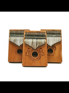 Amazthing 17 Keys Wooden Kalimba Thumb Piano Set | Portable Finger Piano Instrument Beginner Kids