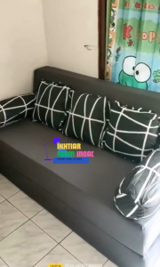 Sofa Bed Inoac no2 tebal 20cm Ukuran 200X160X20cm Sofabed EON LG D23 Asli Busa Inoac sofa ruang tamu - 100% Original, Bisa Bayar Ditempat (COD) dengan Busa Inoac eon LG D 23