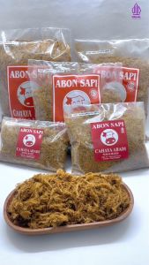 ECER (100gr 250gr 500gr 750gr 1kg) Abon Sapi "A" Cahaya Abadi