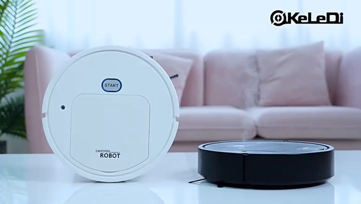 Xiaomi Robot Vacuum Cleaner in Intelligent Automatic Sweeping Robot  Ultra Thin Silent Vacuum Cleaner Rechargeable Multi-function Vacuum Cleaner  - Main Image