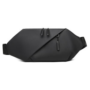 Men Minimalist Outdoor Sports Running Jogging Waist Bag Man Waterproof Fanny Pack Stylish Cross Body Belt Bag Waist Bag for Men