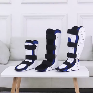 Breathable Ankle Support Brace – Adjustable Post-Sprain Recovery & Protective Support for Foot Drop Correction Postural Alignment and Shock-Absorbing Support