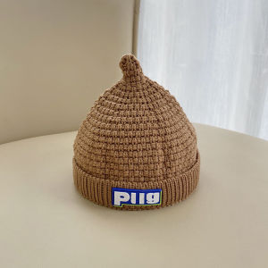 0 a 3-Month-Old Baby Hat Going out Cute Super Cute Autumn and Winter Newborn Fontanelle Beanie Male and Female Baby Newborn