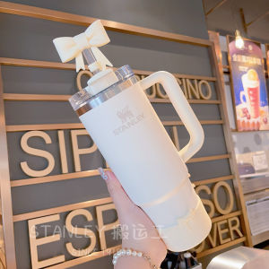 Phụ Kiện Ống Hút Chống Bụi Hình Bướm Họa Tiết Hoạt Hình Stanley Ống Hút Silicon Trang Trí Đồ Dùng Ăn Uống