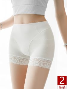 High Waist Cotton Womens Briefs Safety Pants Two-In-One Prevent Exposure Summer Abdomen Lifting Shorts Bottom Pants