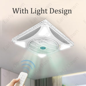 3-gear ceiling fan 60*60cm fixed ceiling fan Kitchen Ceiling Mounted fan High Wind Fan